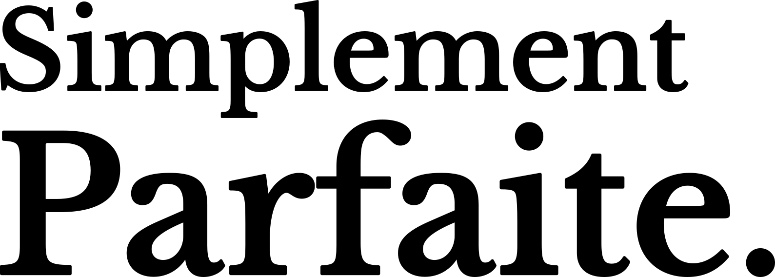 Simplement Parfaite
